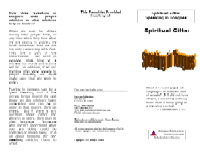 Spiritual Gifts:  Speaking in tongues, front.